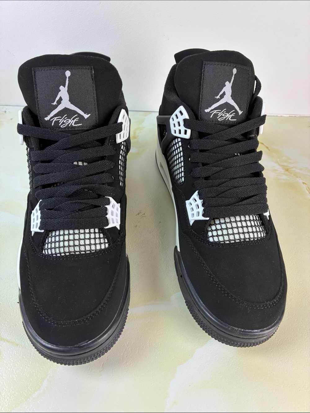 Jordan Men’s Black and White Retro Basketball Sneakers